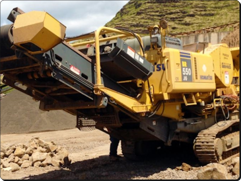 Catálogo de pecas Komatsu - BR550JG-1 - Triturad. E Reciclad.