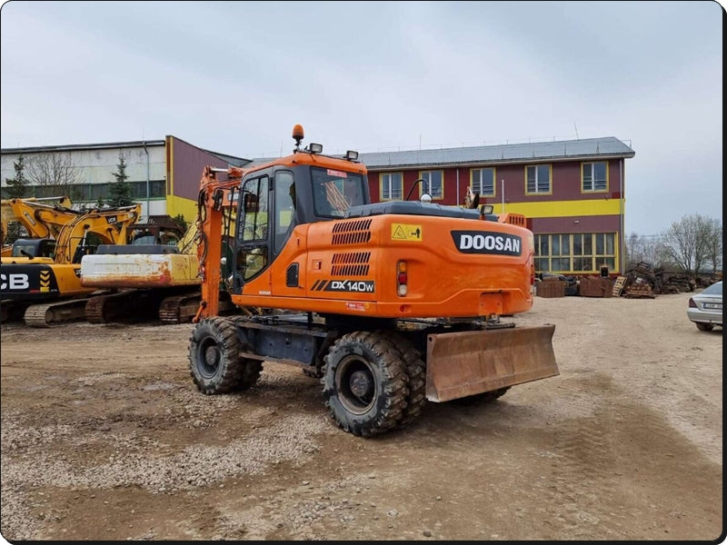 Catálogo de Peças - DOOSAN DX140W-3 (DIEU EXP) - ESCAVADORA DE RODAS