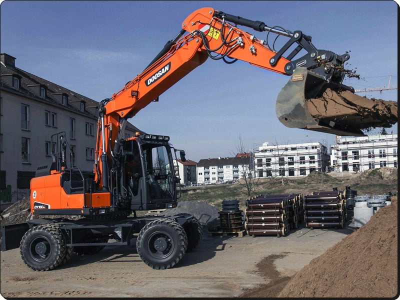Catálogo de Peças - DOOSAN DX160W-5 - ESCAVADORA DE RODAS