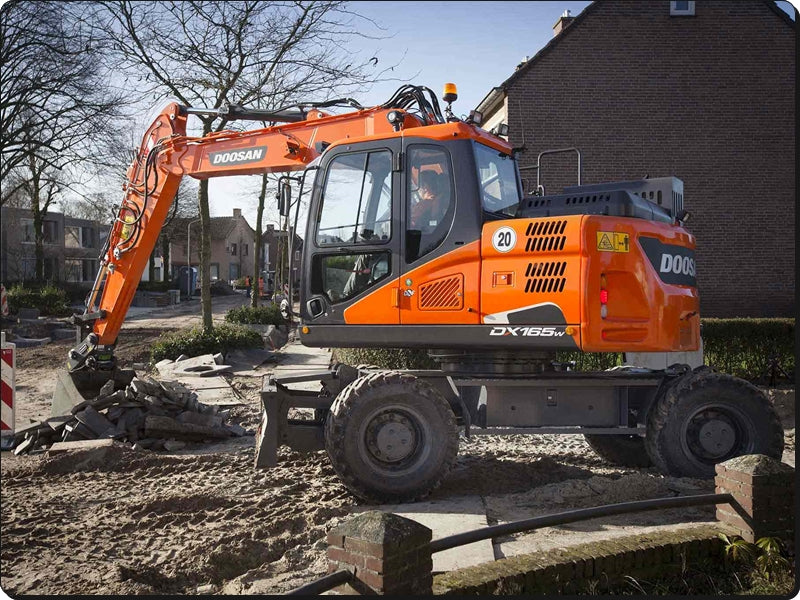 Catálogo de Peças - DOOSAN DX165W-5 - ESCAVADORA DE RODAS
