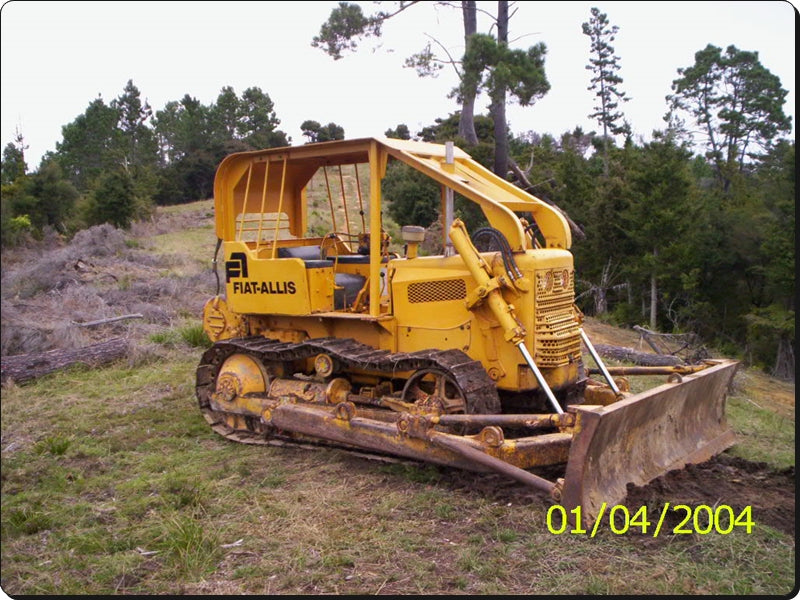 catalago de pecas Trator sobre esteiras HD6EP fiat allis
