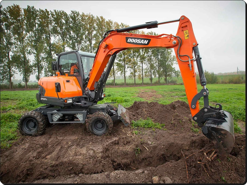 Catálogo de Peças - DOOSAN E55W - ESCAVADORA DE RODAS