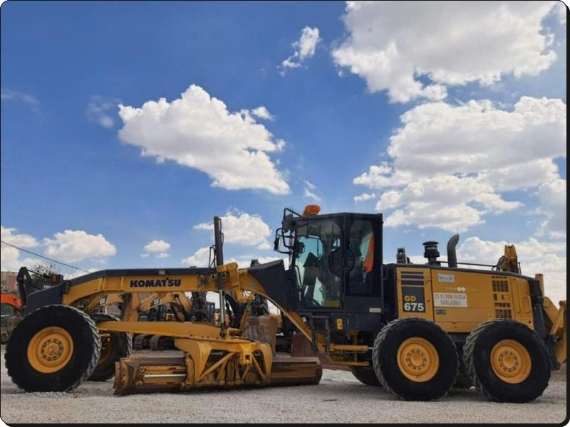 Catálogo de pecas Komatsu - GD675-6 - Motoniveladoras