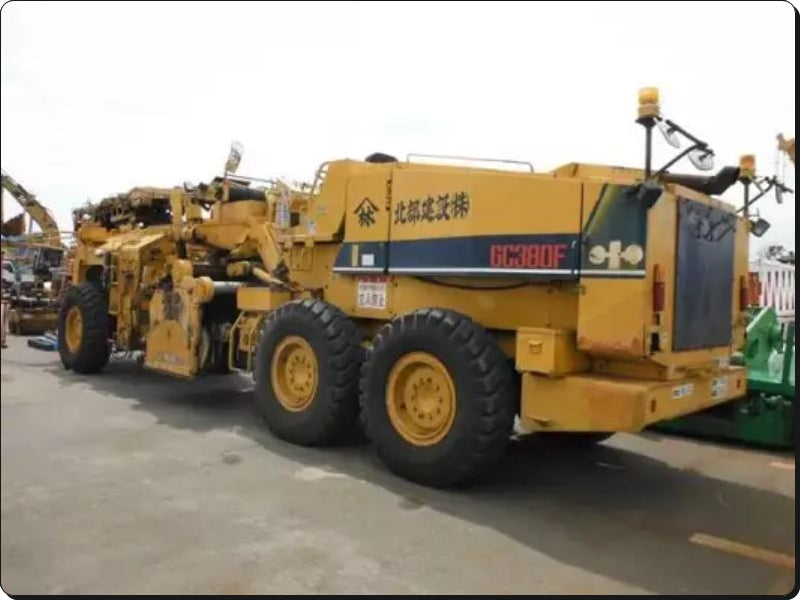 Catálogo de pecas Komatsu - GC380F-1 - road cutters