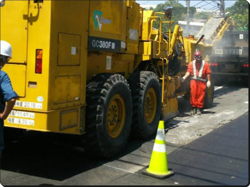 Catálogo de pecas Komatsu - GC380F-2 - road cutters