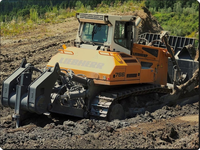 Manual De Servico LIEBHERR - PR 766-1681 4F G8.0 - Trator De Esteira