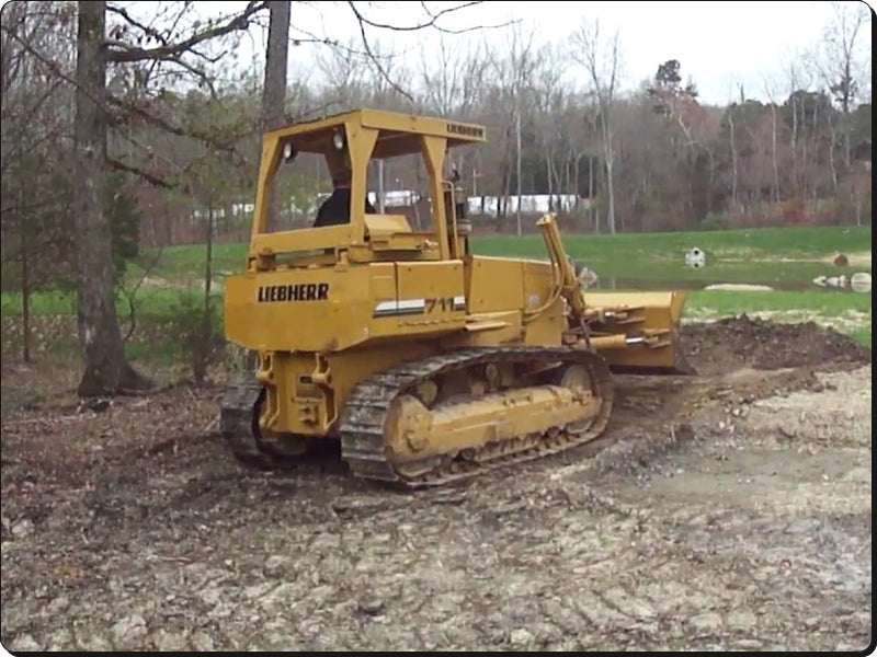 Manual De Servico LIEBHERR - PR 711C-751 - Trator De Esteira