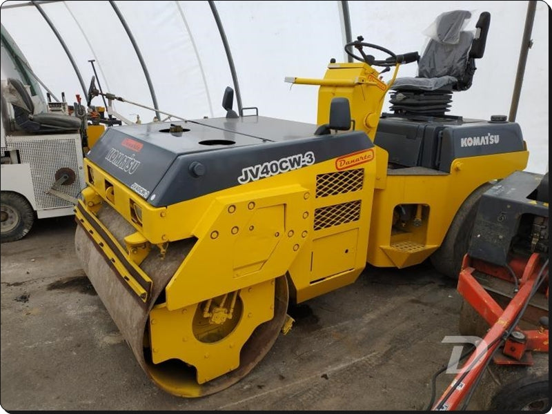 Catálogo de pecas Komatsu - JV40CW-3 - Rolos