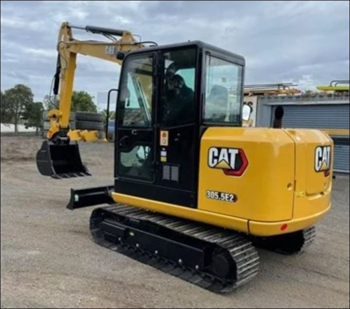 Manual de Serviço CATERPILLAR - 305.5E2 - Mini Escavadeira Hidráulica (Inglês) PDF