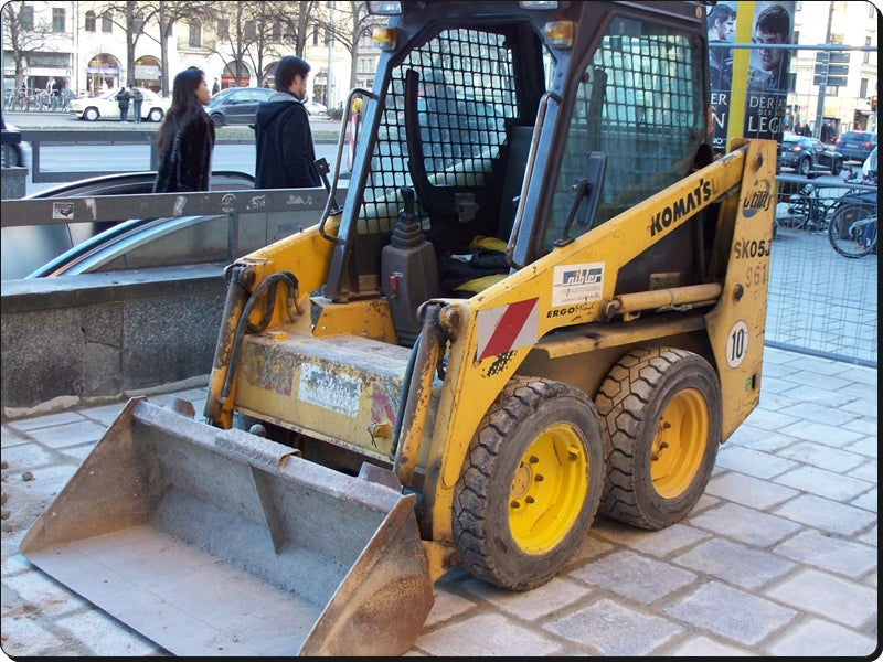 Catálogo de pecas Komatsu - SK05J-1 - Minicarregadeiras