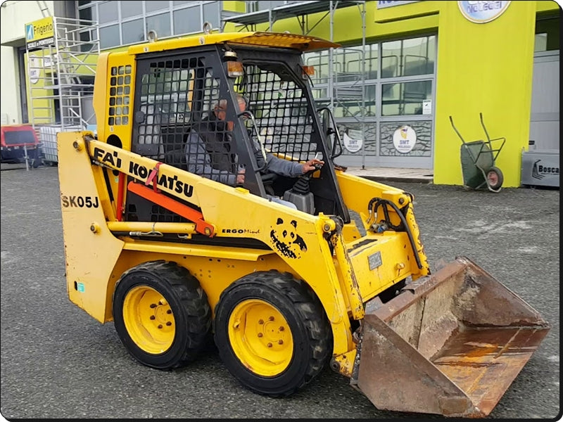 Catálogo de pecas Komatsu - SK05J-2 - Minicarregadeiras