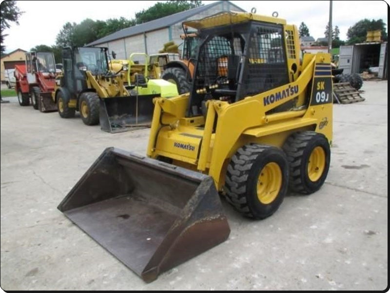 Catálogo de pecas Komatsu - SK09J-2 - Minicarregadeiras