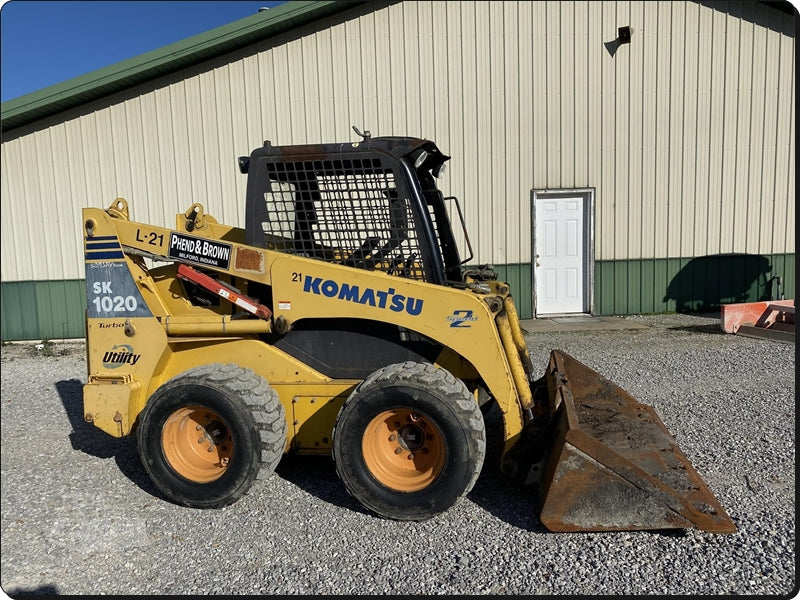 Catálogo de pecas Komatsu - SK1020-5NA - Minicarregadeiras