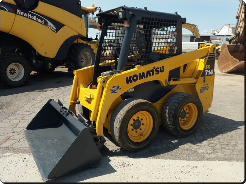 Catálogo de pecas Komatsu - SK714-5 - Minicarregadeiras