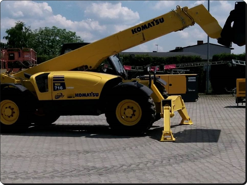 Catálogo de pecas Komatsu - WH716-1E0 -Manipul. Telescópicos