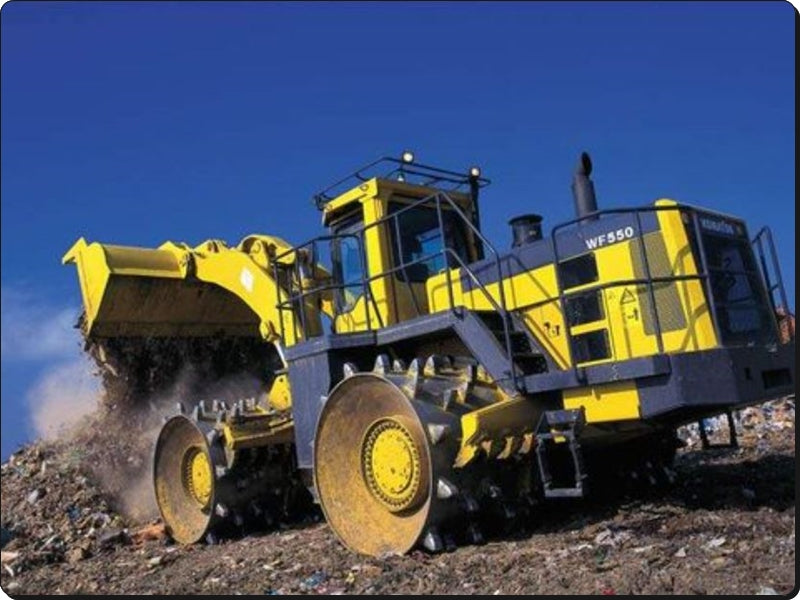 Catálogo de pecas Komatsu - WF550T-3A - Compac. E Carregador