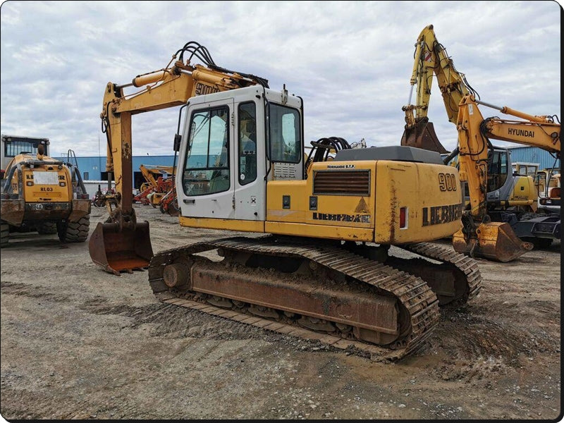 Manual De Servico LIEBHERR - R900B-R944B - Excavador Hidraulico