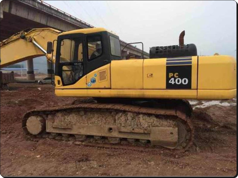 Catálogo de pecas Komatsu - PC400-8 - escavad. de esteira