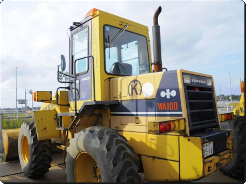 Catálogo de pecas Komatsu - WA100-3A -Carregadeiras De Rodas