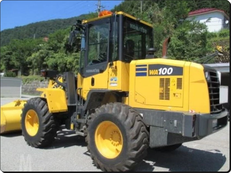 Catálogo de pecas Komatsu - WA100-3H -Carregadeiras De Rodas