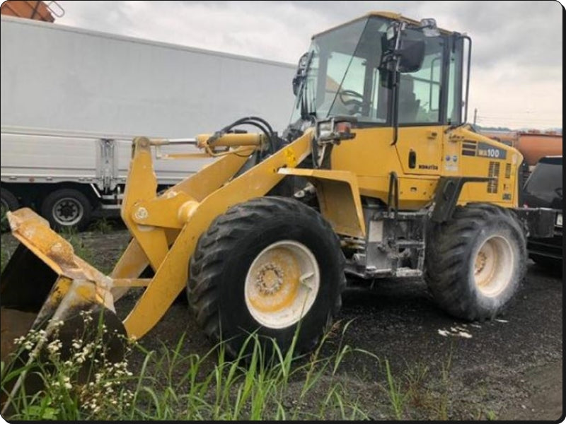 Catálogo de pecas Komatsu - WA100-3HW Carregadeiras De Rodas