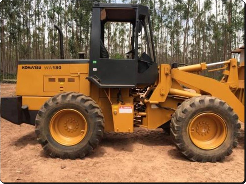 Catálogo de pecas Komatsu - WA180-3L - Carregad. De Rodas