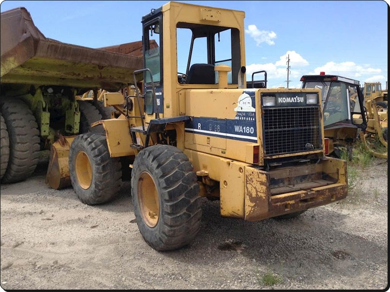 Catálogo de pecas Komatsu - WA180PT-3 - Carregad. De Rodas