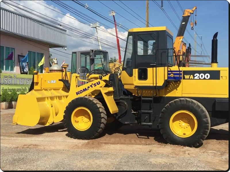 Catálogo de pecas Komatsu - WA200-1 - Carregad. De Rodas