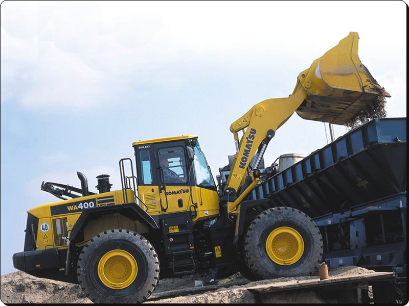 MANUAL DE SERVIÇO KOMATSU - WA400-5 - PA CARREGADEIRA