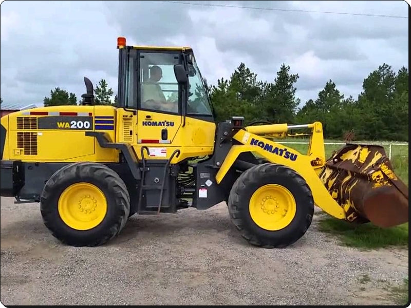 Catálogo de pecas Komatsu - WA200-6 - Carregad. De Rodas
