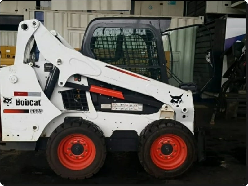 Manual De Operação E Manutenção BOBCAT - S570 - Mini carregadeira