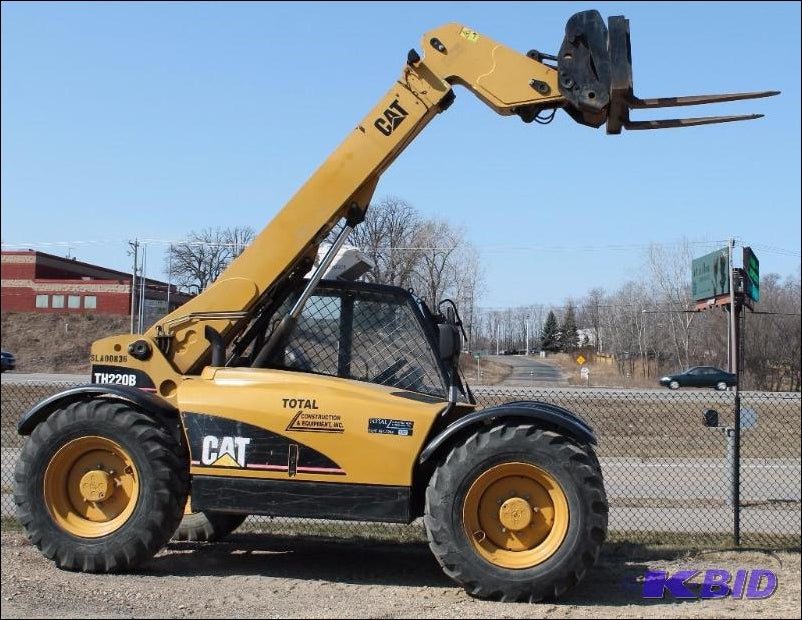 CATALOGO DE PEÇAS CATERPILLAR - TH220B - MANIPULADOR TELESCÓPICO EM PDF