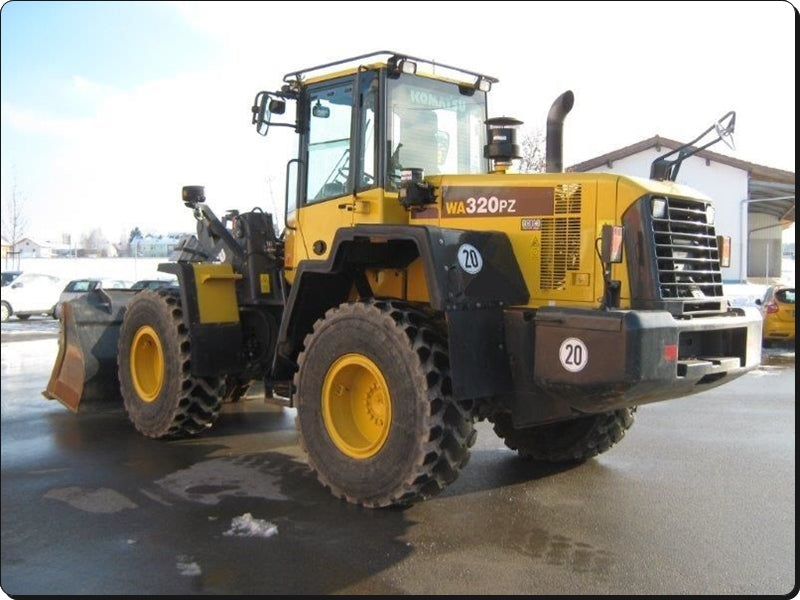 Catálogo de pecas Komatsu - WA320PZ-6 - Carregad. De Rodas