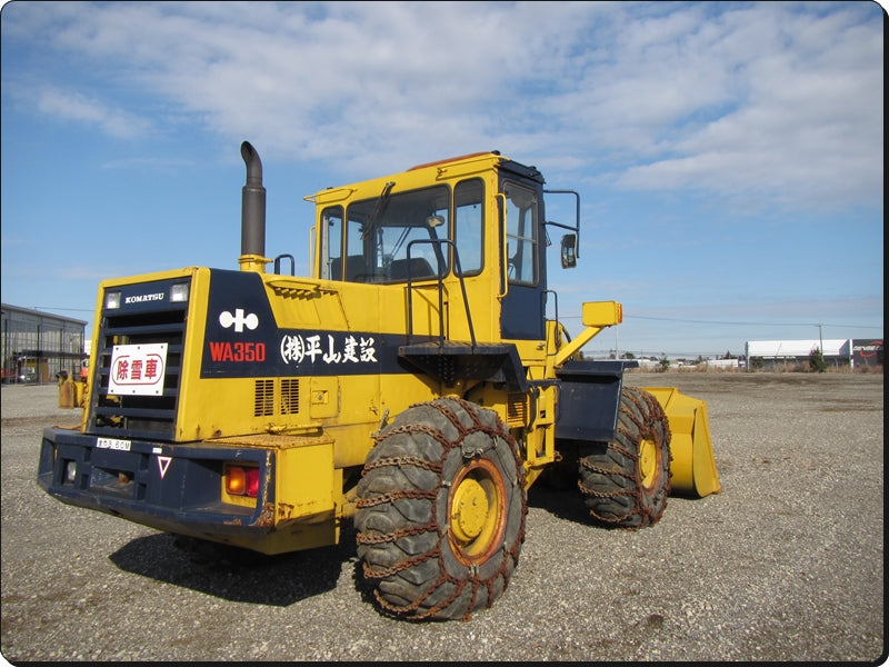 Catálogo de pecas Komatsu - WA350-3A - Carregad. De Rodas