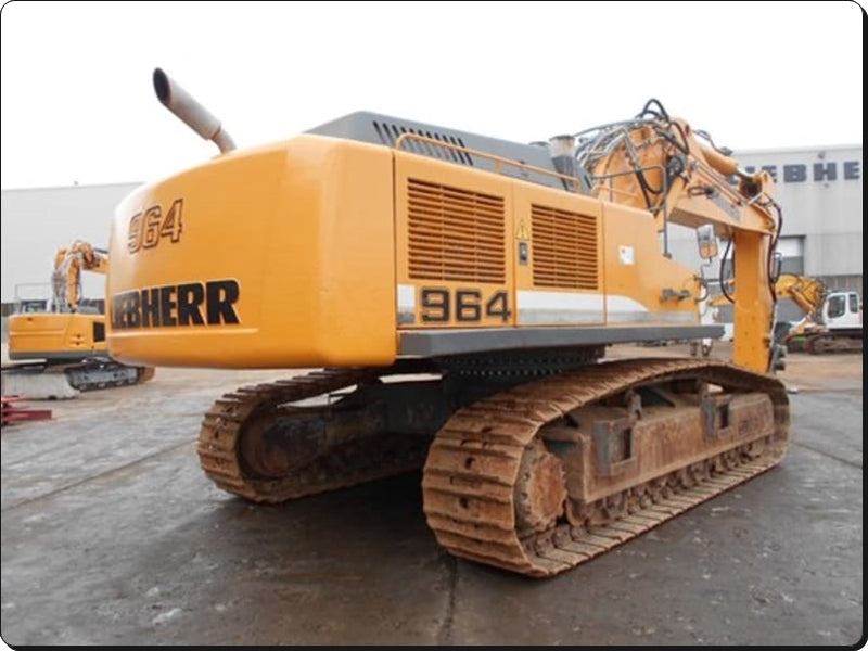 Manual De Servico LIEBHERR - R964-R964B-R974B - Excavador Hidraulico