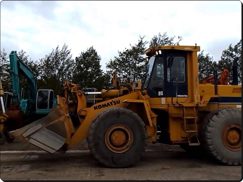 Catálogo de pecas Komatsu - WA420-3 Active - Carreg De Rodas