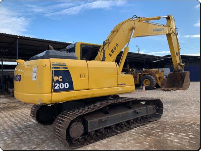 MANUAL DE SERVIÇO KOMATSU - PC200\PC200LC-6 - EXCAVADOR HIDRAULICO