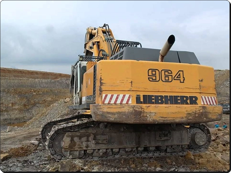 Manual De Servico LIEBHERR - R964C-R974C - Excavador Hidraulico