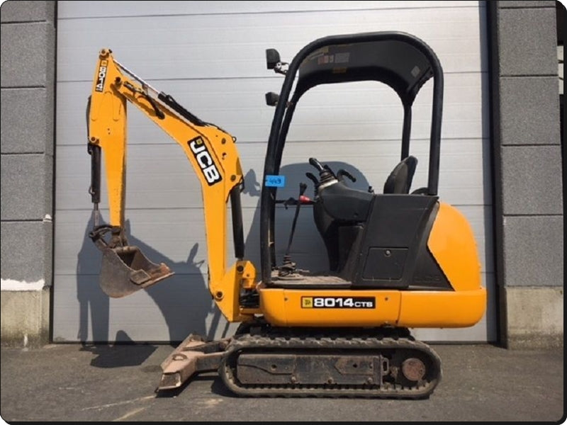 Catalago de Pecas - JCB 8014 CTS - MINI ESCAVADORA