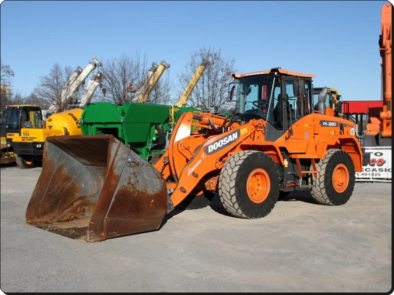 Catálogo de Peças - DOOSAN DL250-3 - PÁ CARREGADEIRA