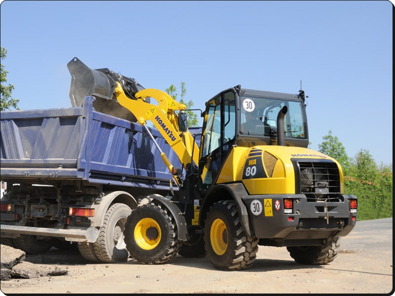Catálogo de pecas Komatsu - WA80-3-CB - Carregad. De Rodas
