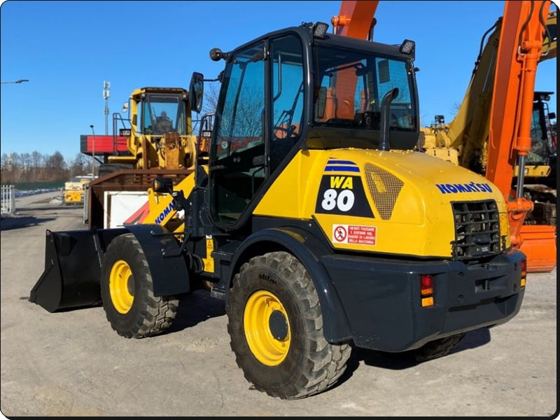 Catálogo de pecas Komatsu - WA80-3-CN - Carregad. De Rodas