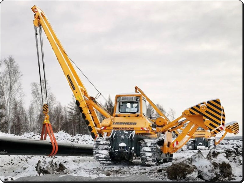 Manual De Servico LIEBHERR - RL 66-1633 - Assentador de tubos