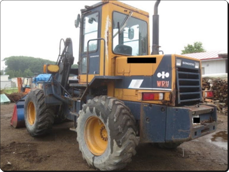 Catálogo de pecas Komatsu - WR11SS-1 - Carregad. De Rodas