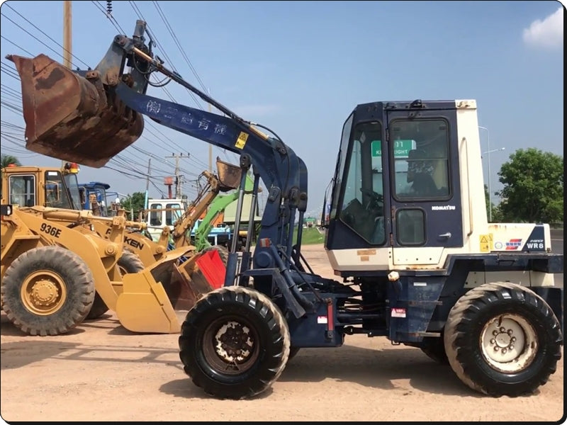 Catálogo de pecas Komatsu - WR8-1 - Carregad. De Rodas