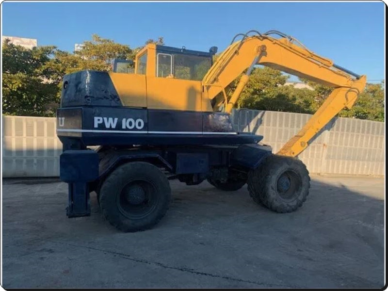 Catálogo de pecas Komatsu - PW100N-3 - Escavadeira De Rodas