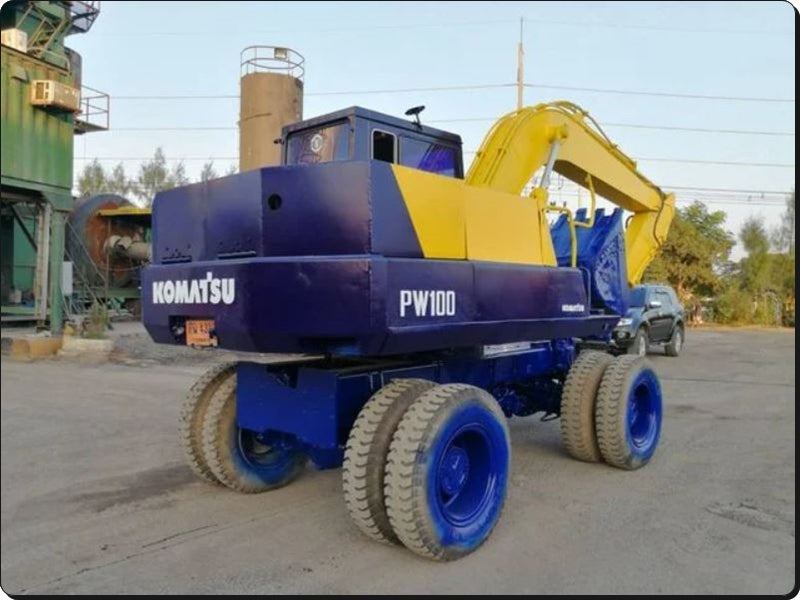 Catálogo de pecas Komatsu - PW100NS-3 - Escavadeira De Rodas
