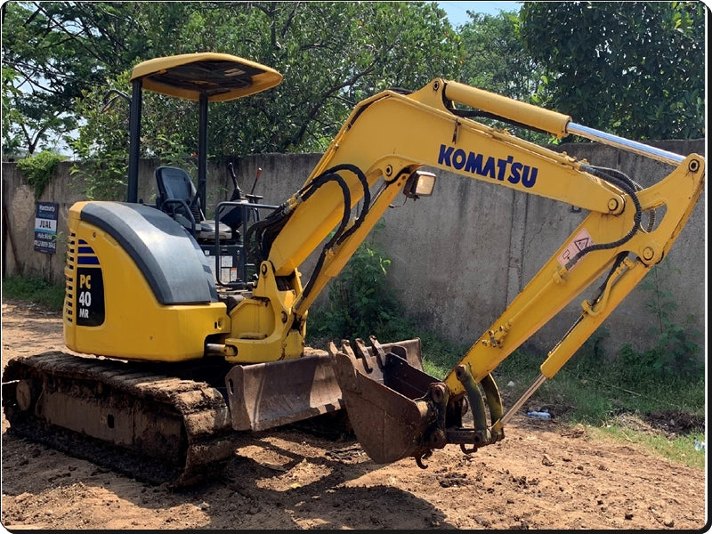 Catálogo de pecas Komatsu - PC40MR-8 - escavad. de esteira