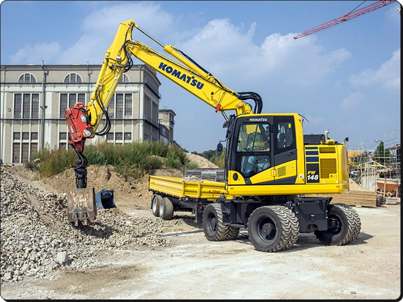 Catálogo de pecas Komatsu - PW148-10 Escavadeira De Rodas