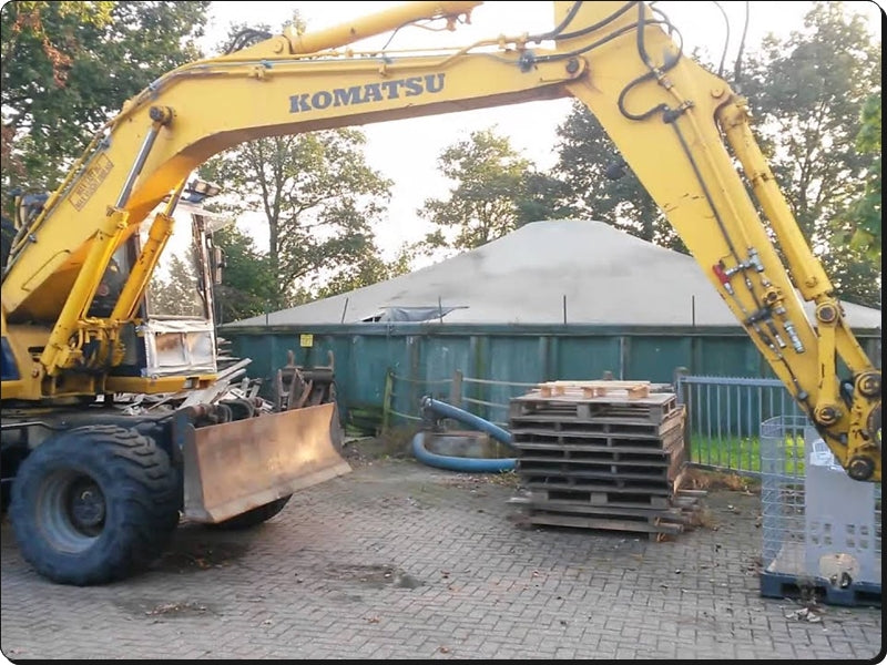Catálogo de pecas Komatsu - PW150-1 Escavadeira De Rodas